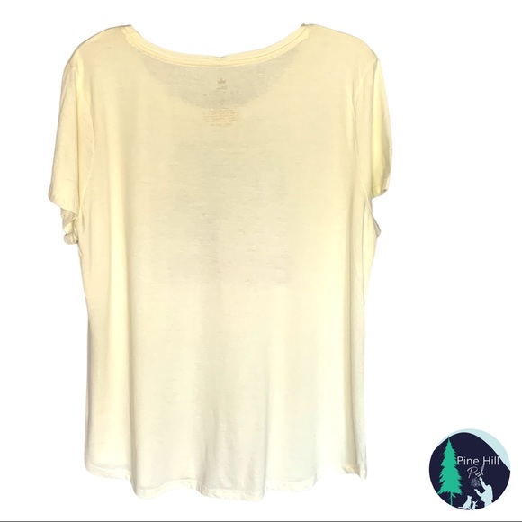 Disney Princess Graphic T-shirt 2XL XXL Cream Black Believe Cinderella Belle NWT - Picture 3 of 6